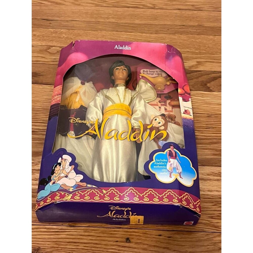 Vintage 1992 Mattel Disney's Aladdin Doll City Outfit Abu Accessory #2548